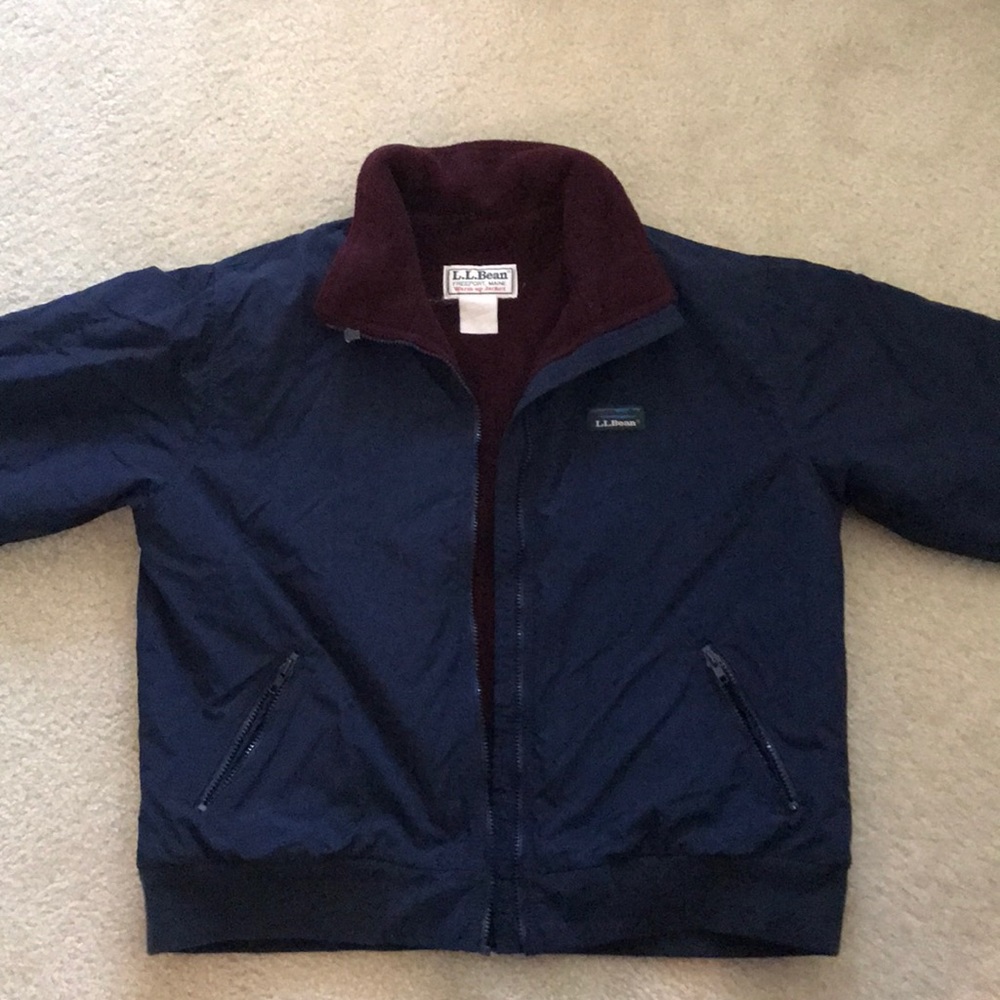 LL Bean warm up jacket- vintage